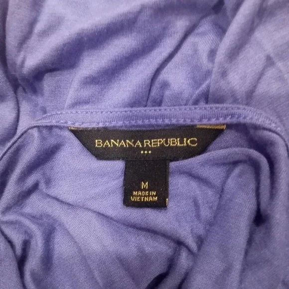Banana Republic Purple Swoopneck - Picture 7 of 8